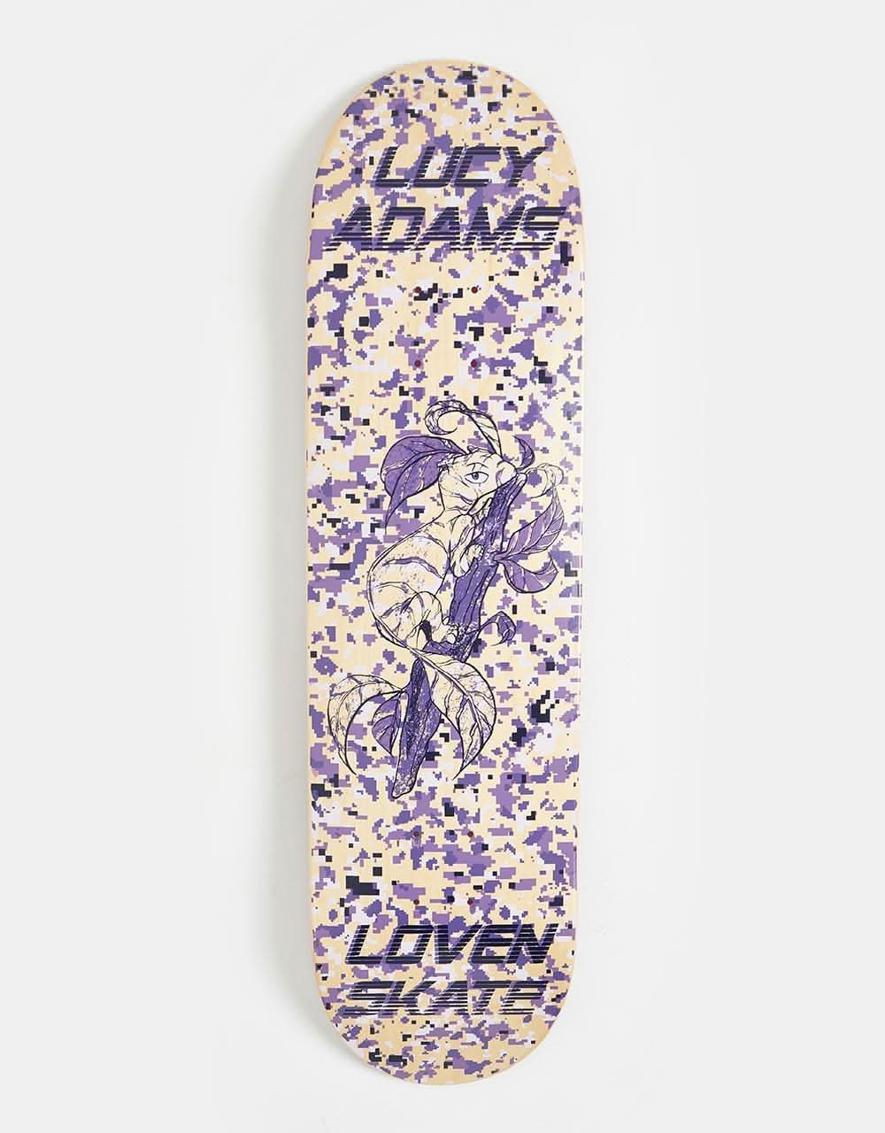 Lovenskate 'Lucy Master of Camouflage' Pro Skateboard Deck - 8.25"