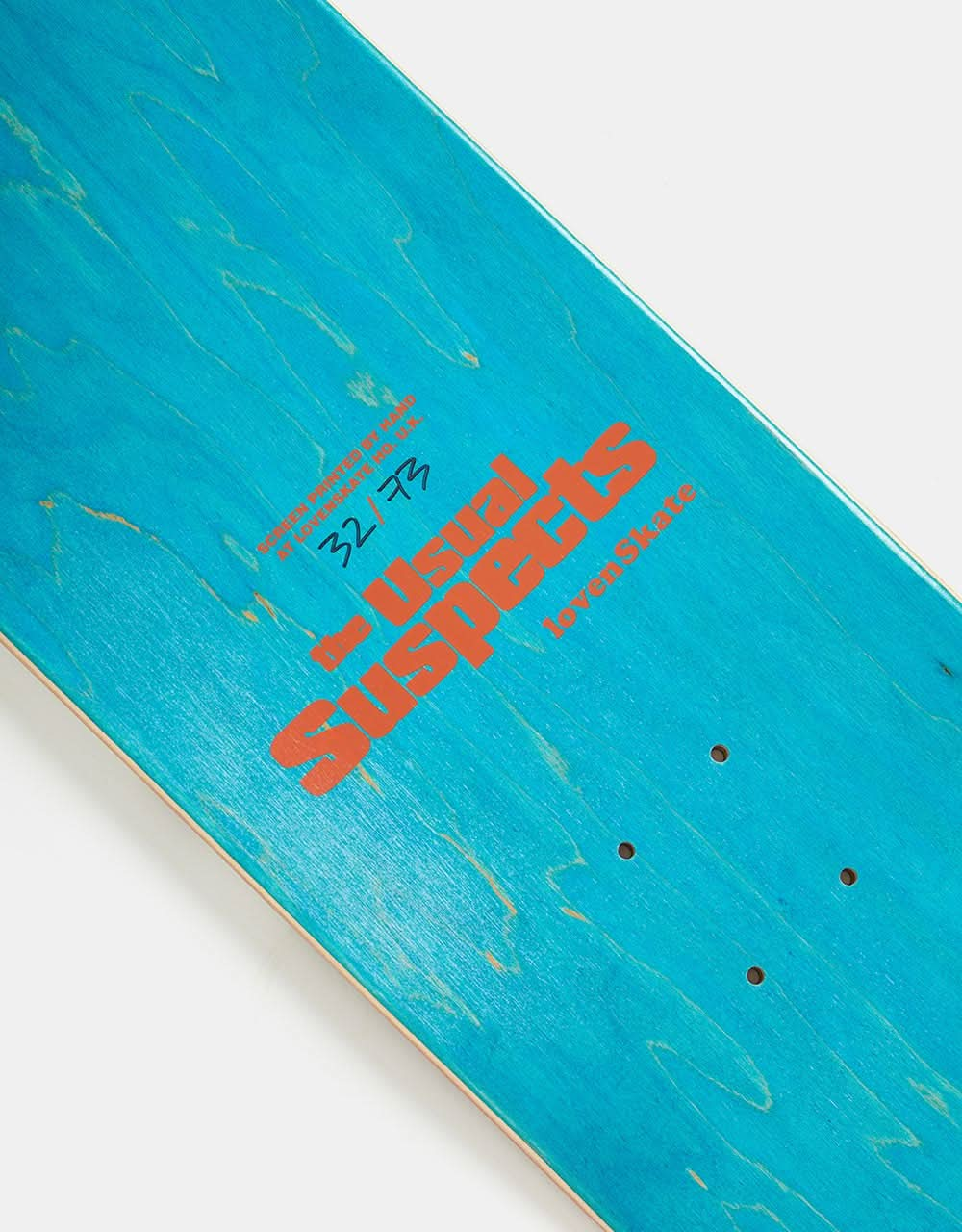 Lovenskate 'The Usual Suspects' Skateboard Deck - 8.5"