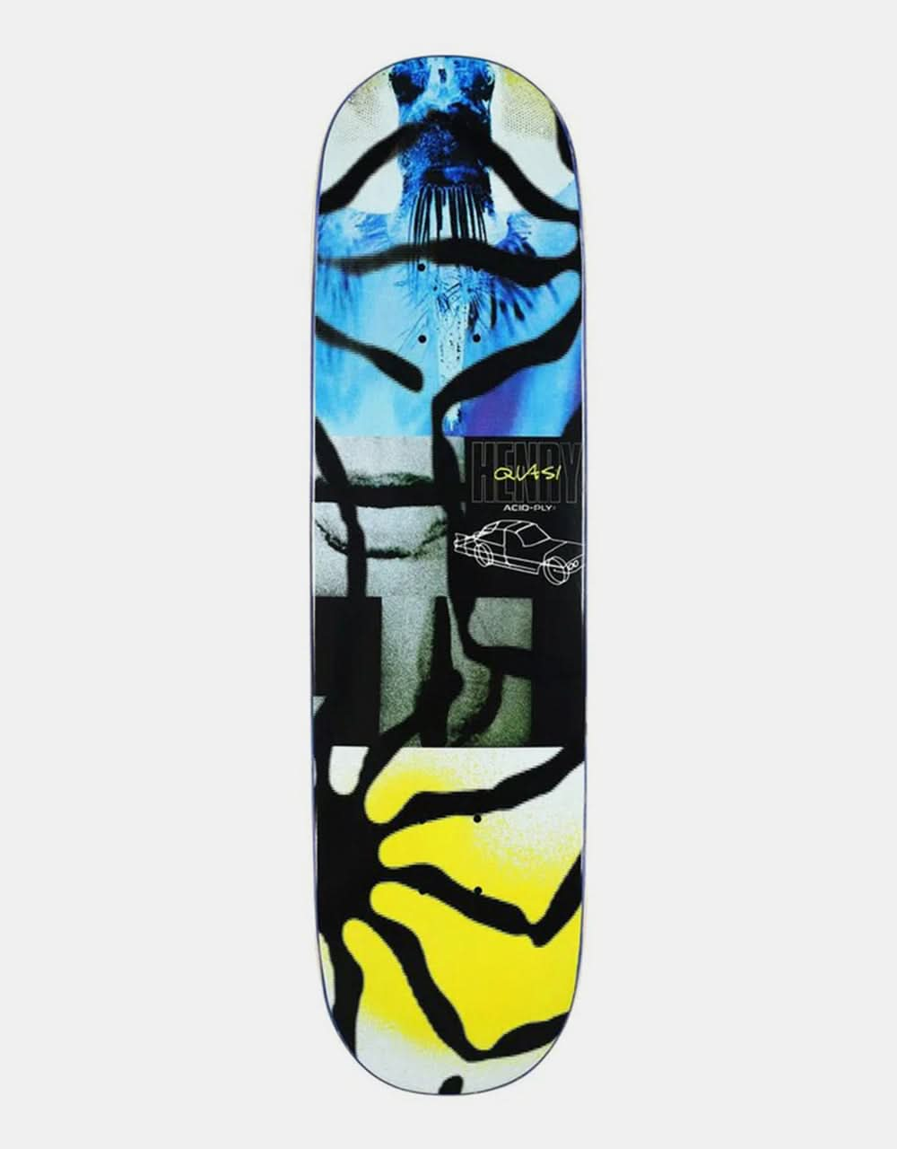 Quasi Henry 'Acid-Ply 2' Skateboard Deck - 8.125"