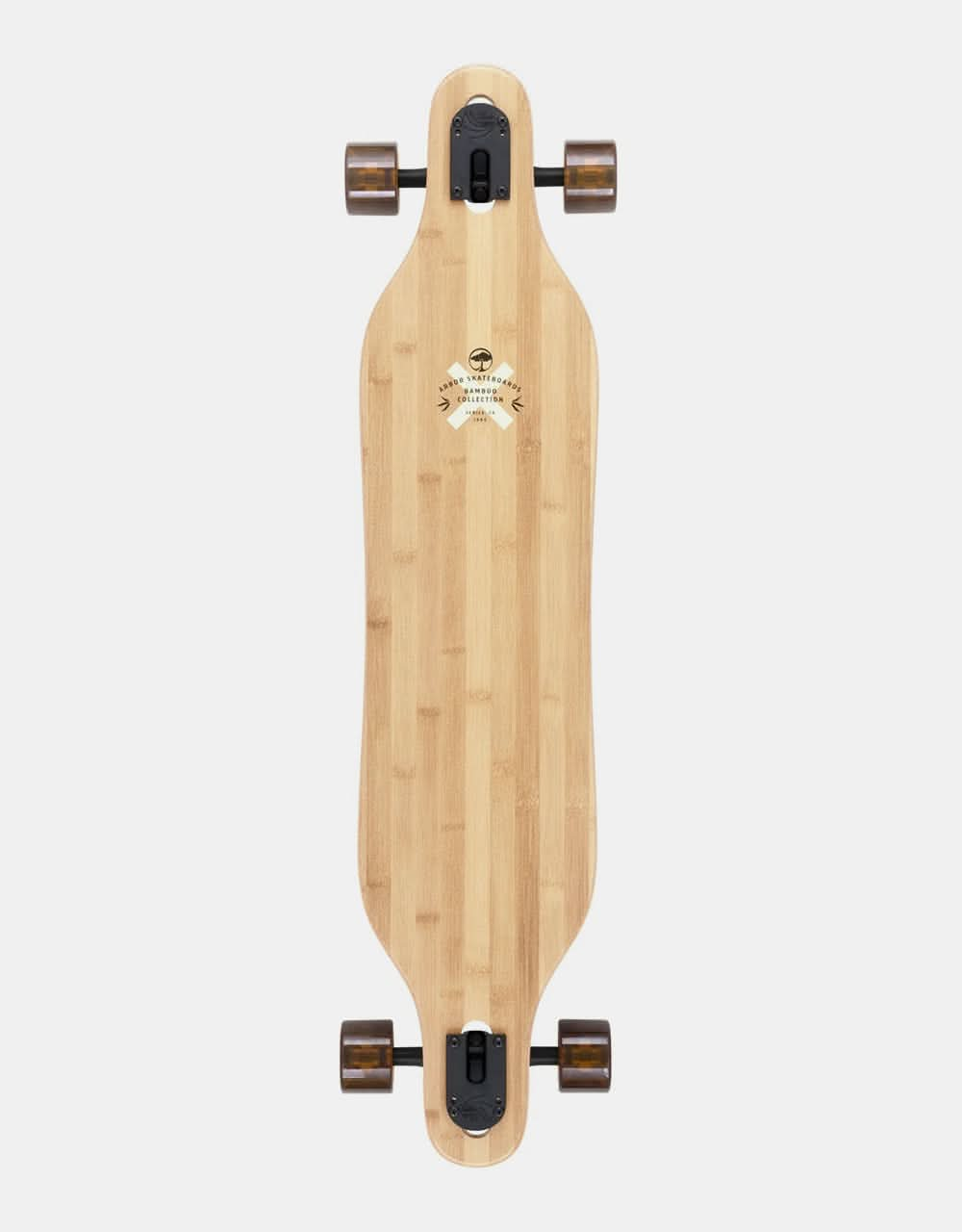 Arbor Axis 40 Bamboo Drop Through Longboard - 40" x 8.75"