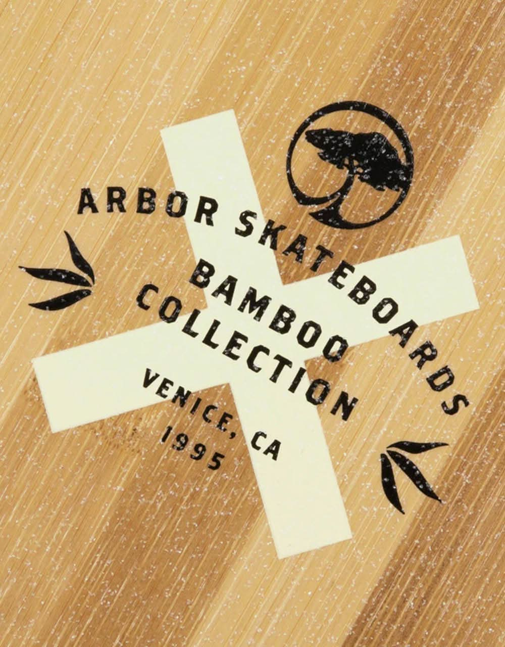 Arbor Axis 40 Bamboo Drop Through Longboard - 40" x 8.75"