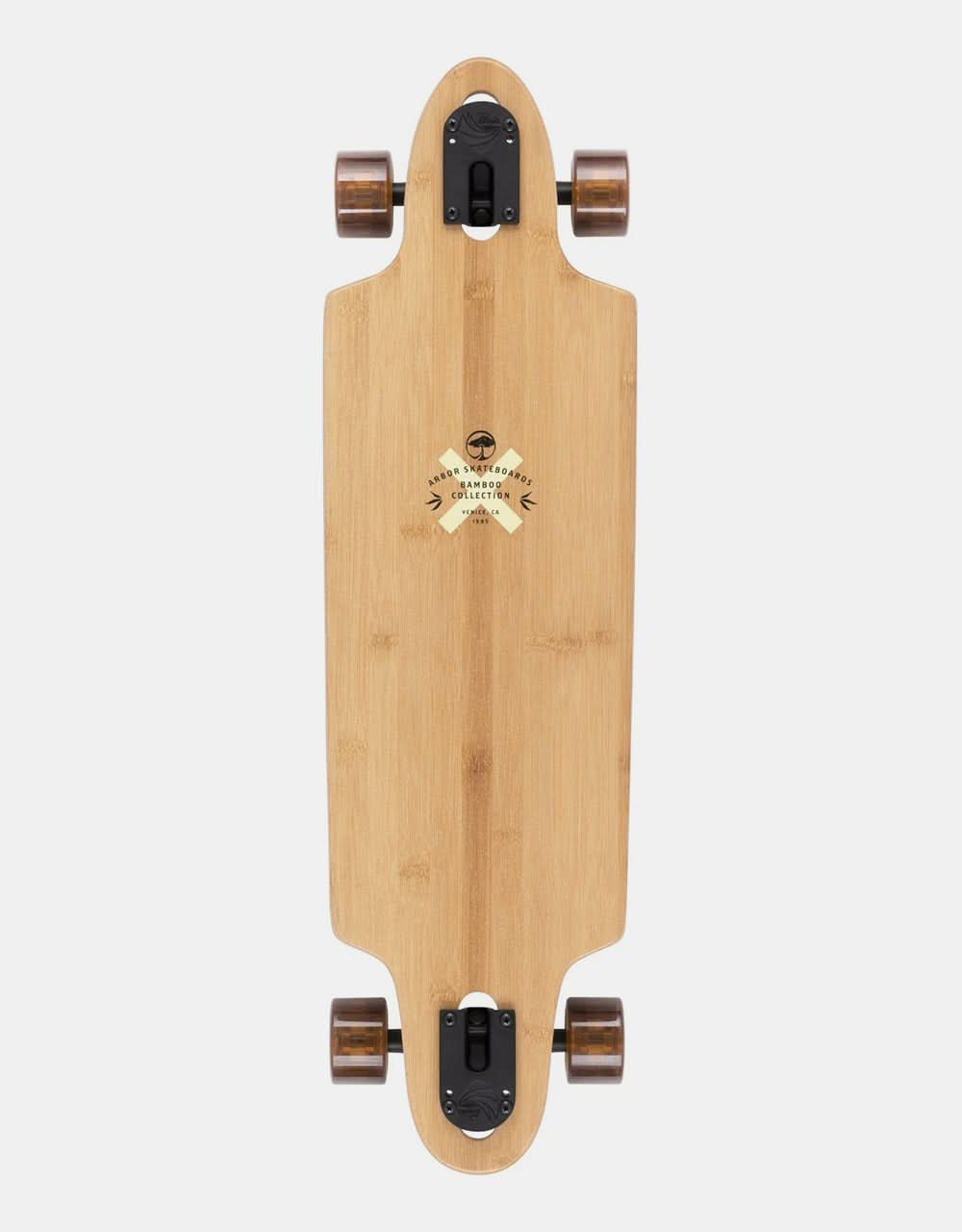 Arbor x El Rose Bamboo Zeppelin Drop Through Cruiser Skateboard - 9" x 32"