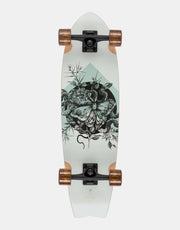 Arbor x El Rose Bamboo Sizzler Swallowtail Cruiser Skateboard - 8.625" x 30.5"