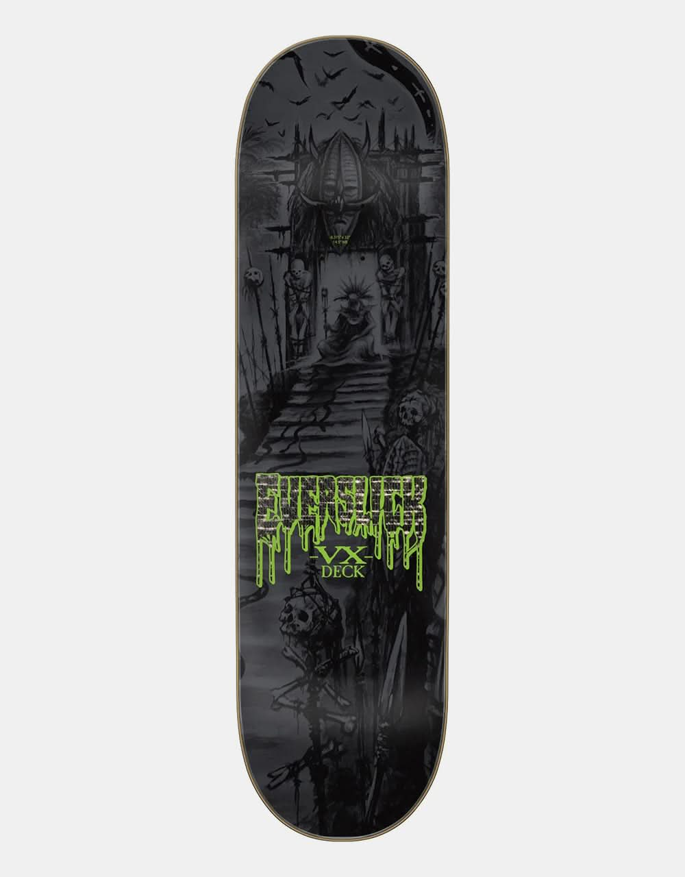 Creature Gravette Voodoo Isle 2 VX Everslick Skateboard Deck - 8.375"