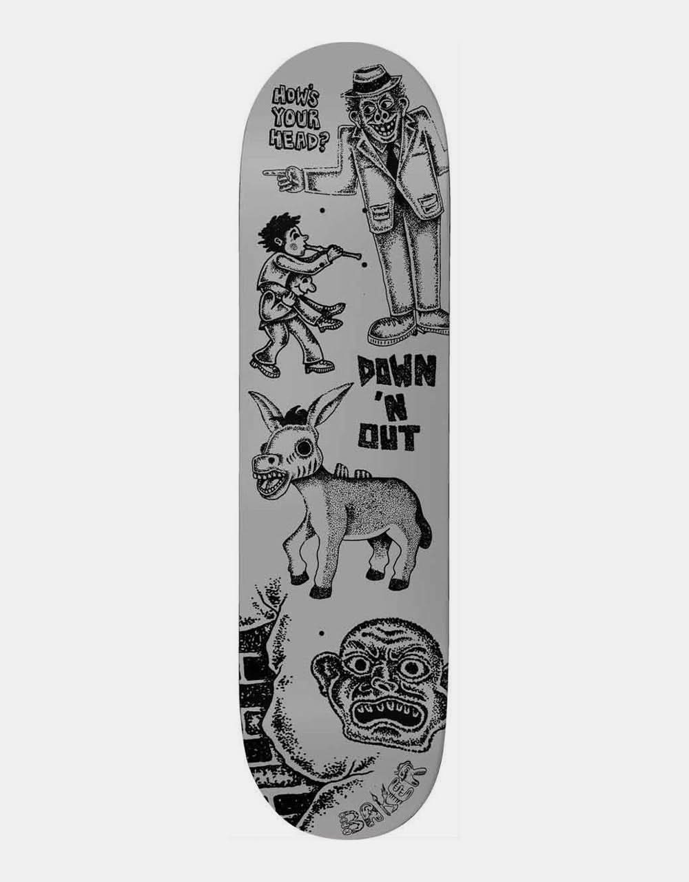 Baker Jacopo Stop and Think Skateboard Deck - 8.38"