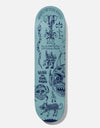 Baker Rowan Stop And Think Skateboard Deck - 8.25"