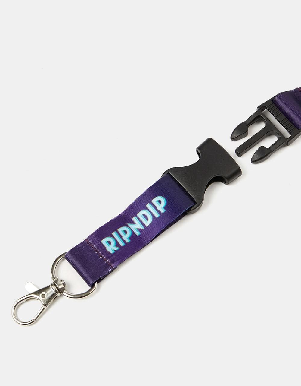 RIPNDIP 4th Dimension Lanyard - Black