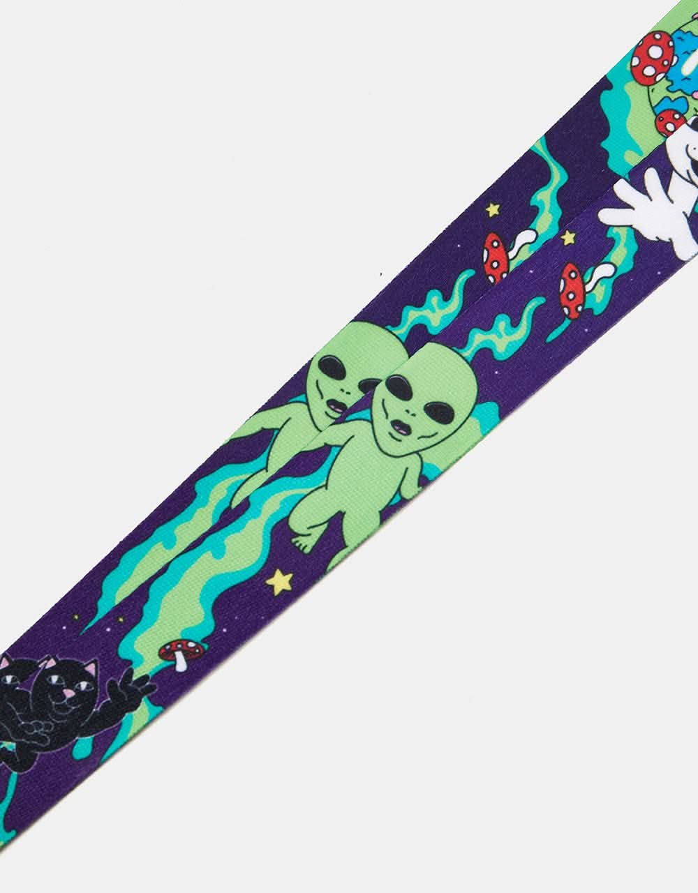 RIPNDIP 4th Dimension Lanyard - Black