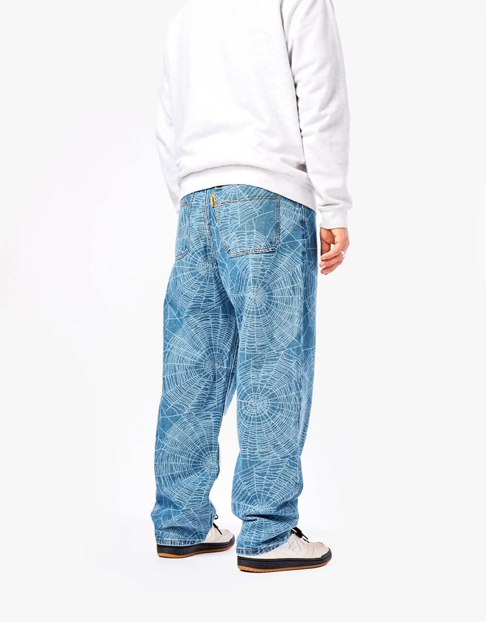 Butter Goods Web Denim Pant - Washed Indigo