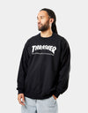 Thrasher Skate Mag Crewneck Sweat - Black