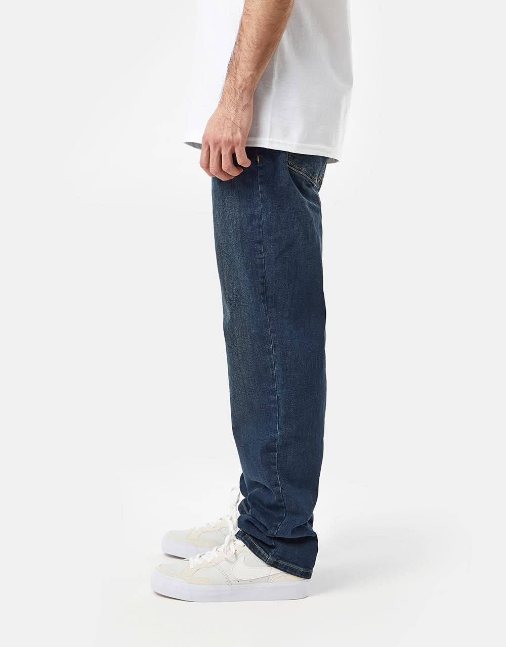 Route One Nineties Denim Jeans - Mid Wash