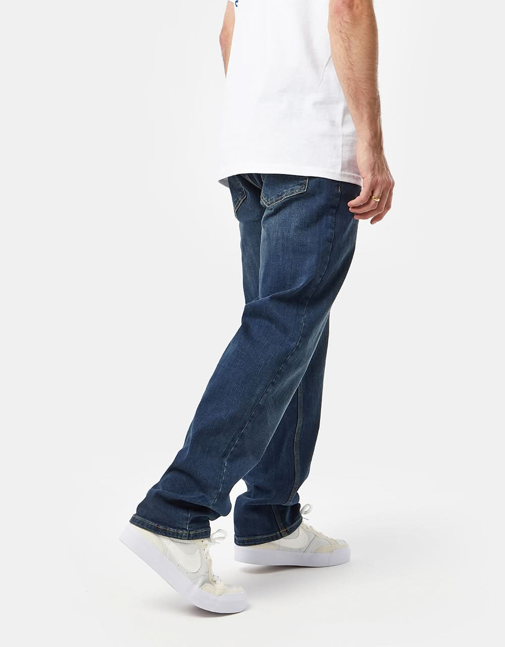 Route One Nineties Denim Jeans - Mid Wash