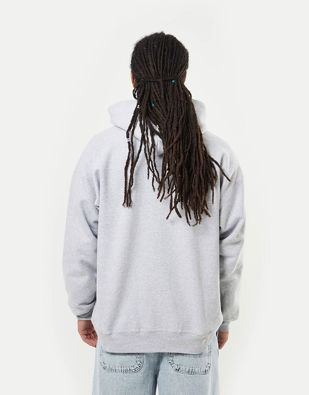 Felpa con cappuccio Thrasher Skate Mag Pullover - Grigio erica