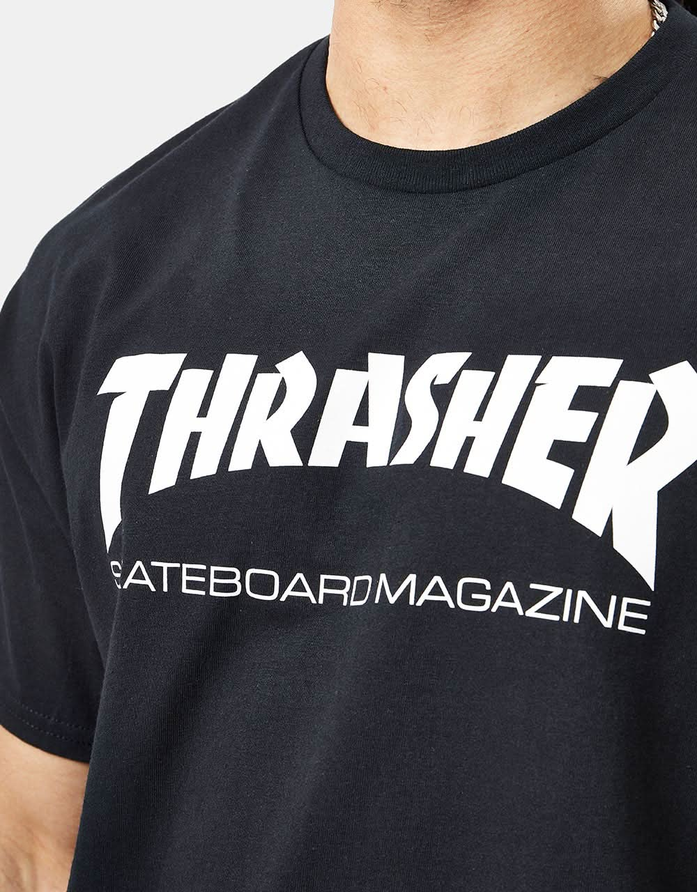 T-Shirt Thrasher Skate Mag - Noir