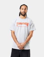 Thrasher Skate Mag T-Shirt - Heather Grey