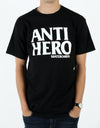 Anti Hero Black Hero T-Shirt - Black/White